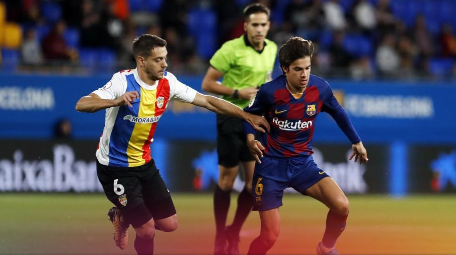 Riqui Puig en un lance del juego contra el Andorra / FCB