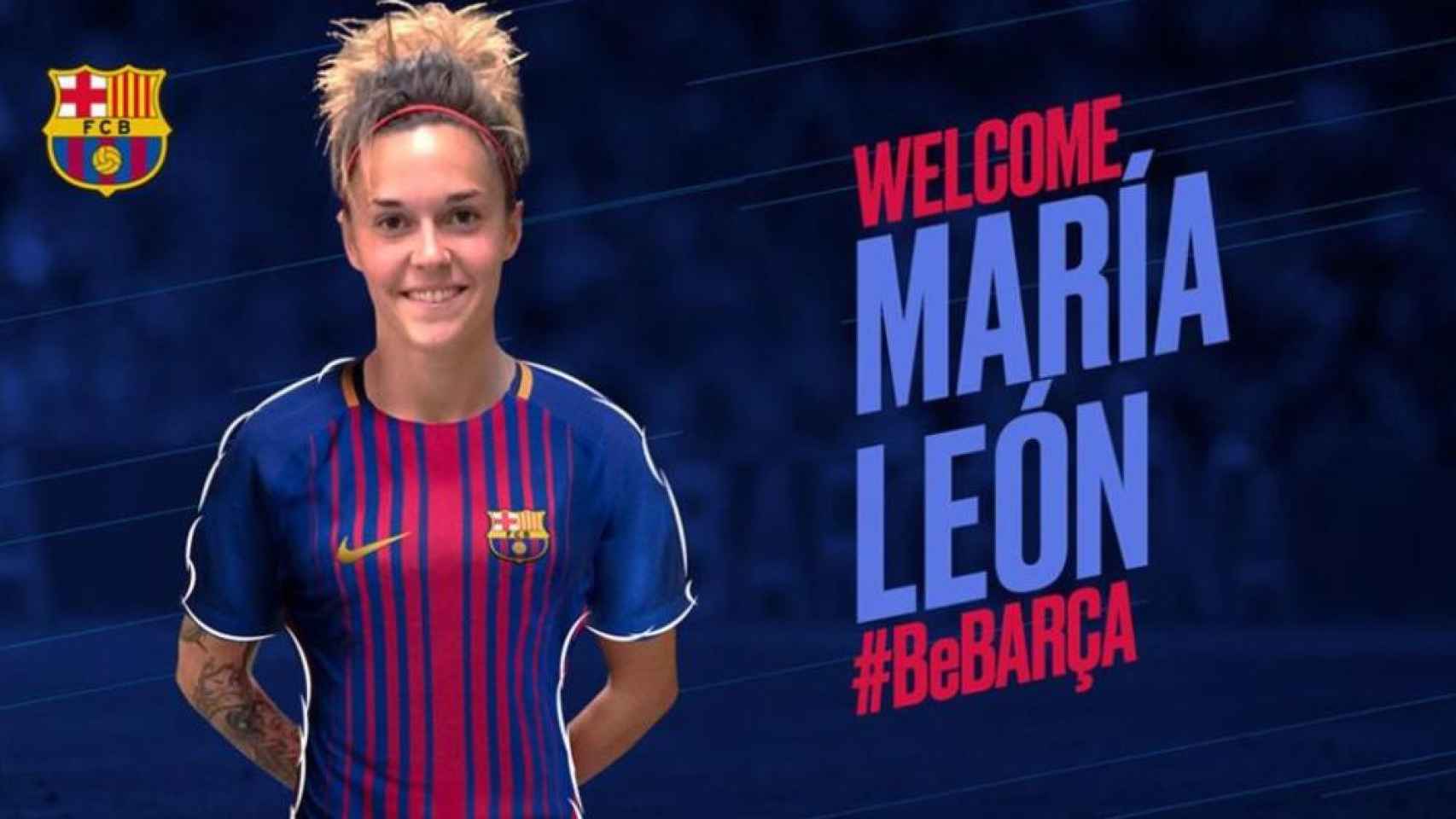 Una imagen de 'Mapi' León / FCB