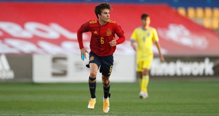 Riqui Puig con la Sub-21 / RFEF