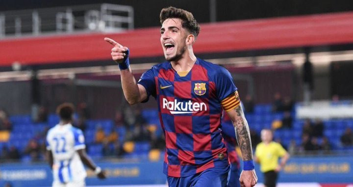 Monchu, capitán del Barça B /REDES