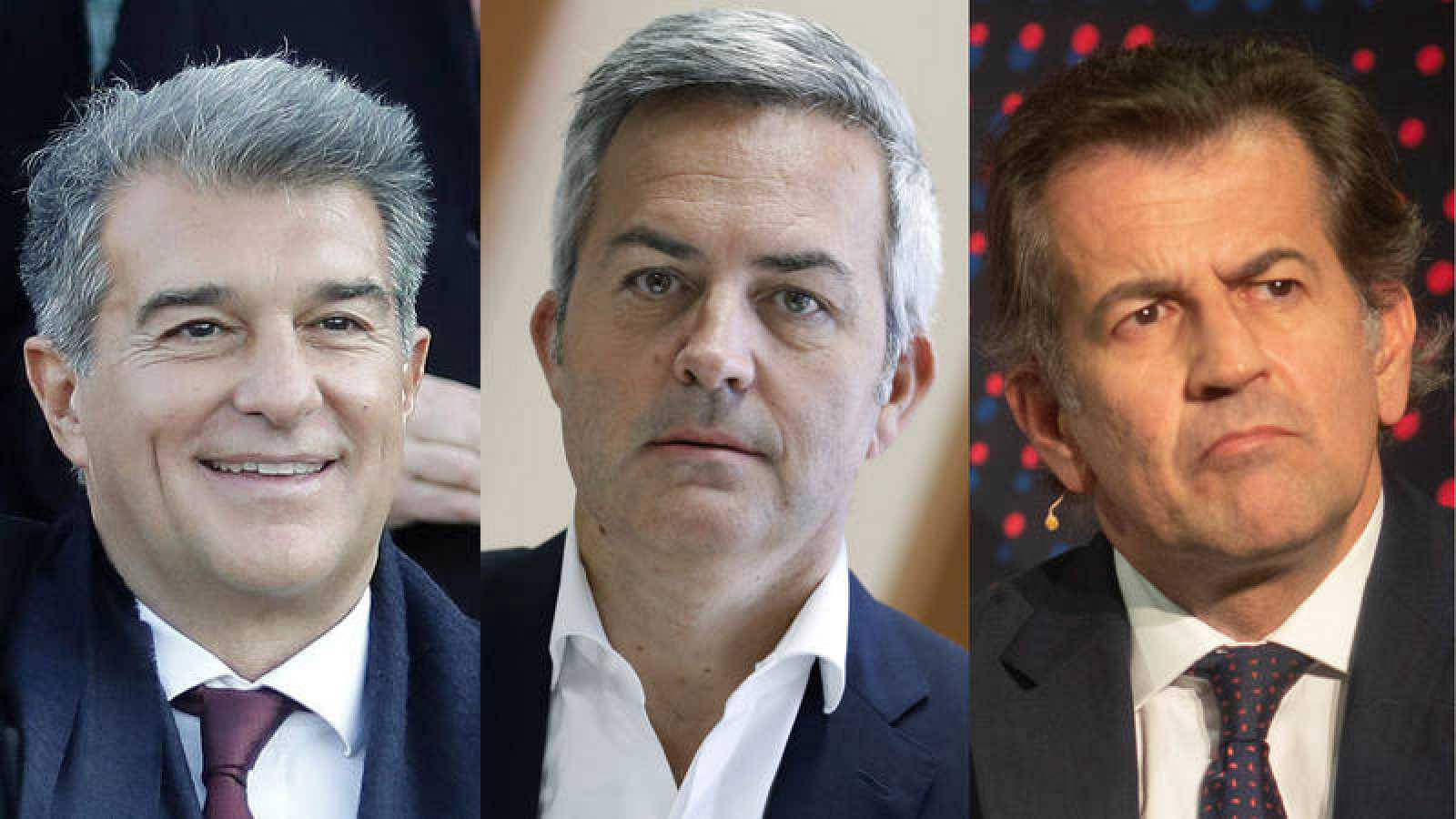 Laporta, Font y Freixa, en un montaje | Redes