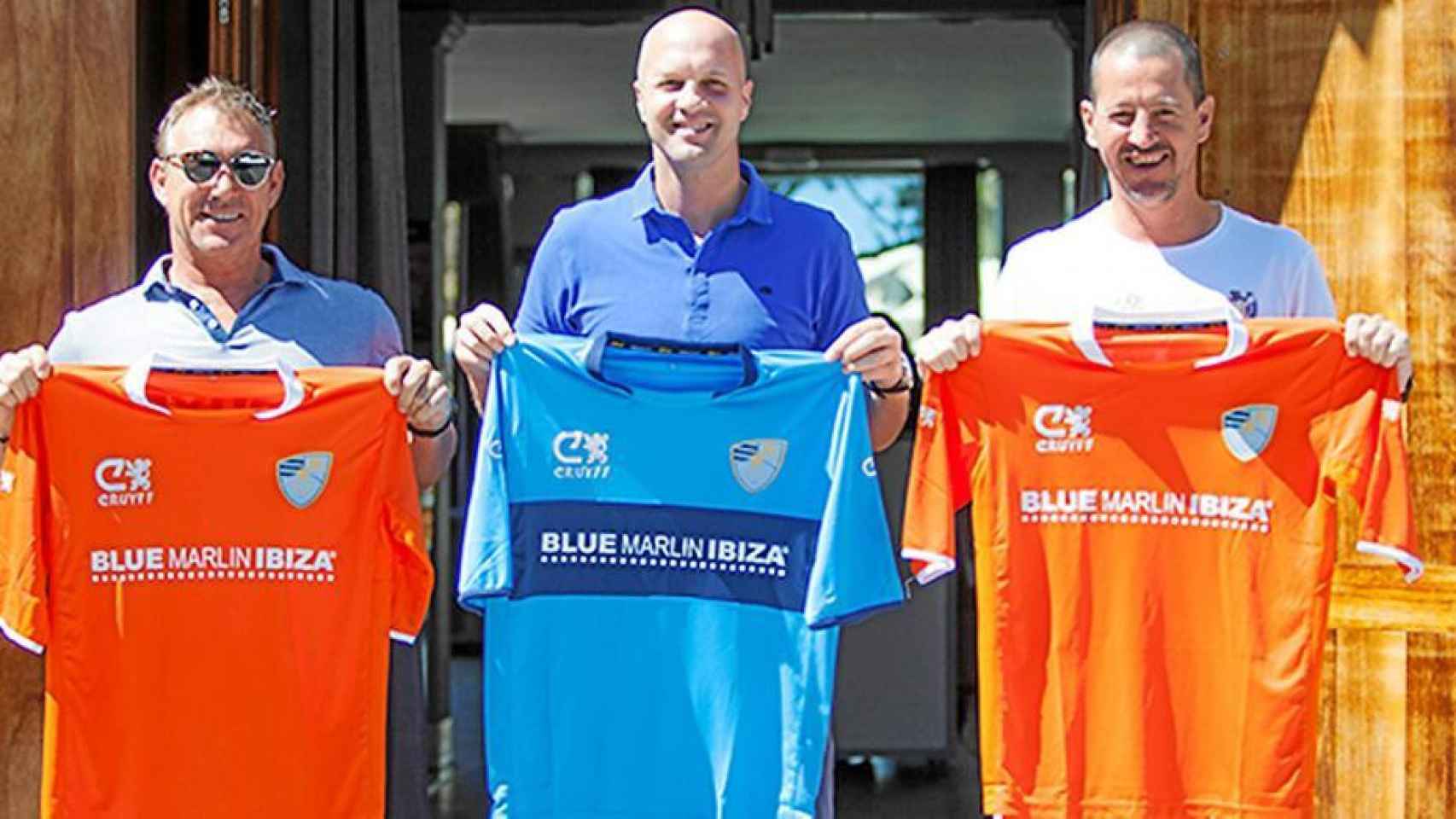 Jordi Cruyff en una imagen de archivo visitendo al Ciutat de Ibiza / Redes