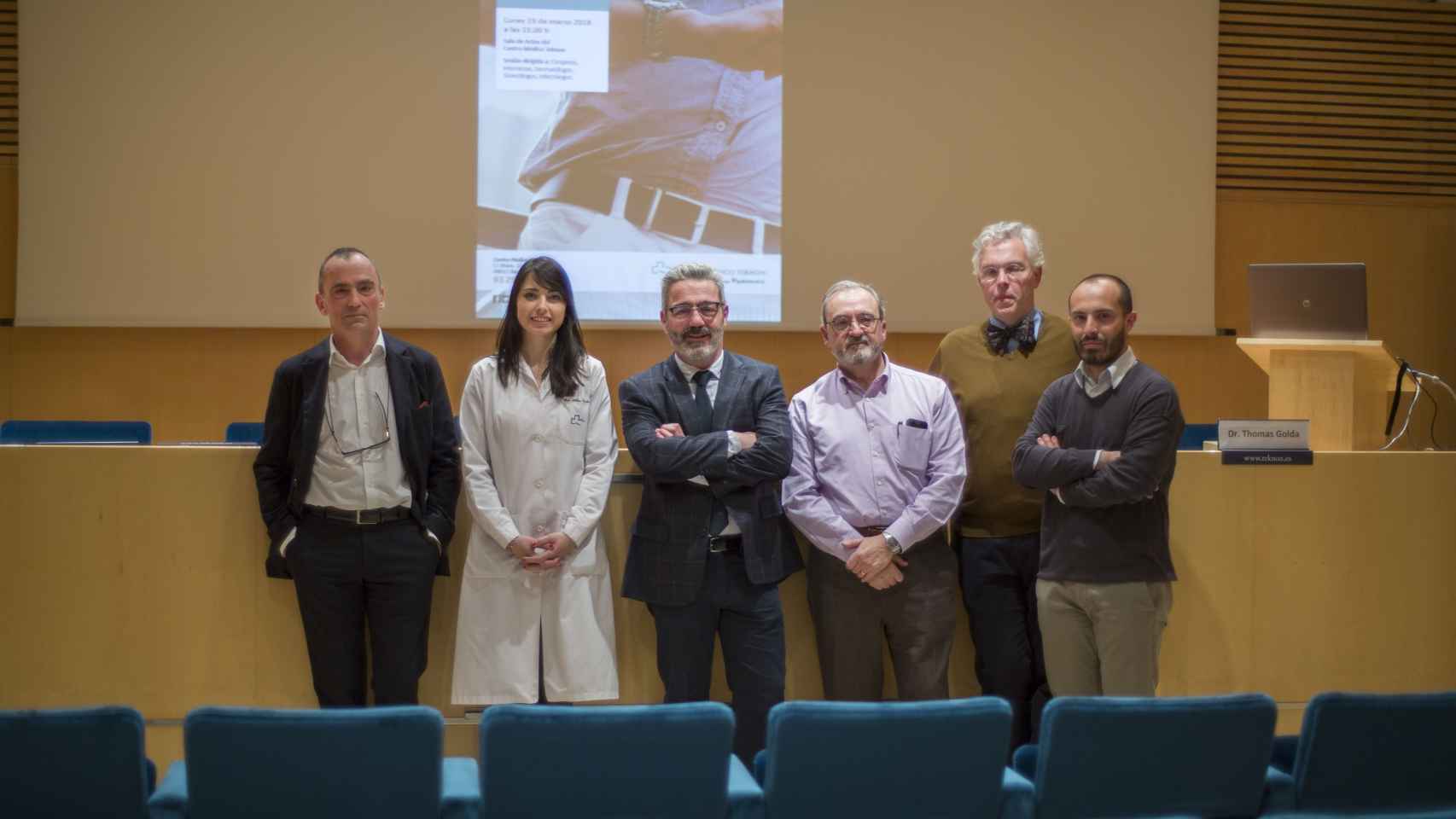 Una foto del equipo del Centro Médico Teknon