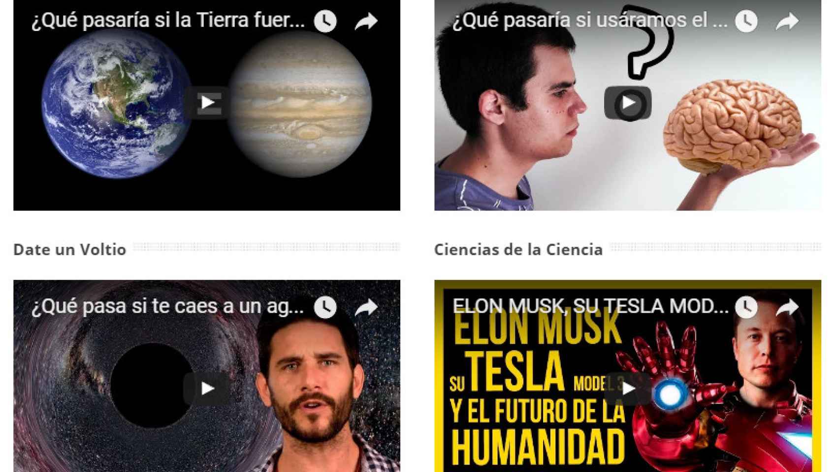 Algunos de los youtubers más influyentes divulgando ciencia