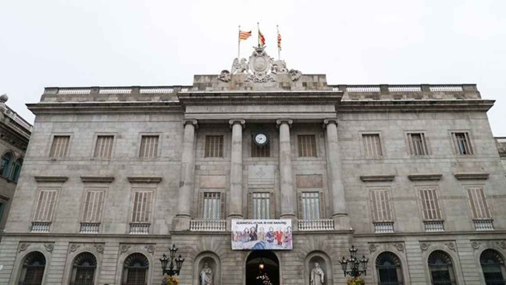 Fachada del Ayuntamiento de Barcelona / EUROPA PRESS