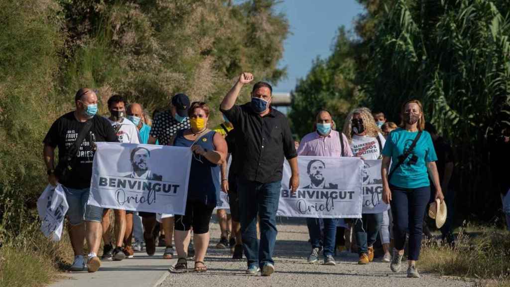 Oriol Junqueras regresa a Sant Vicenç dels Horts tras obtener el tercer grado / EP