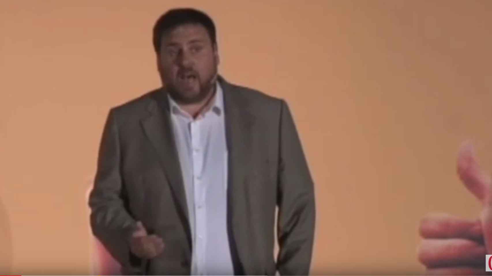 El vídeo que desmiente a Junqueras ante el juez