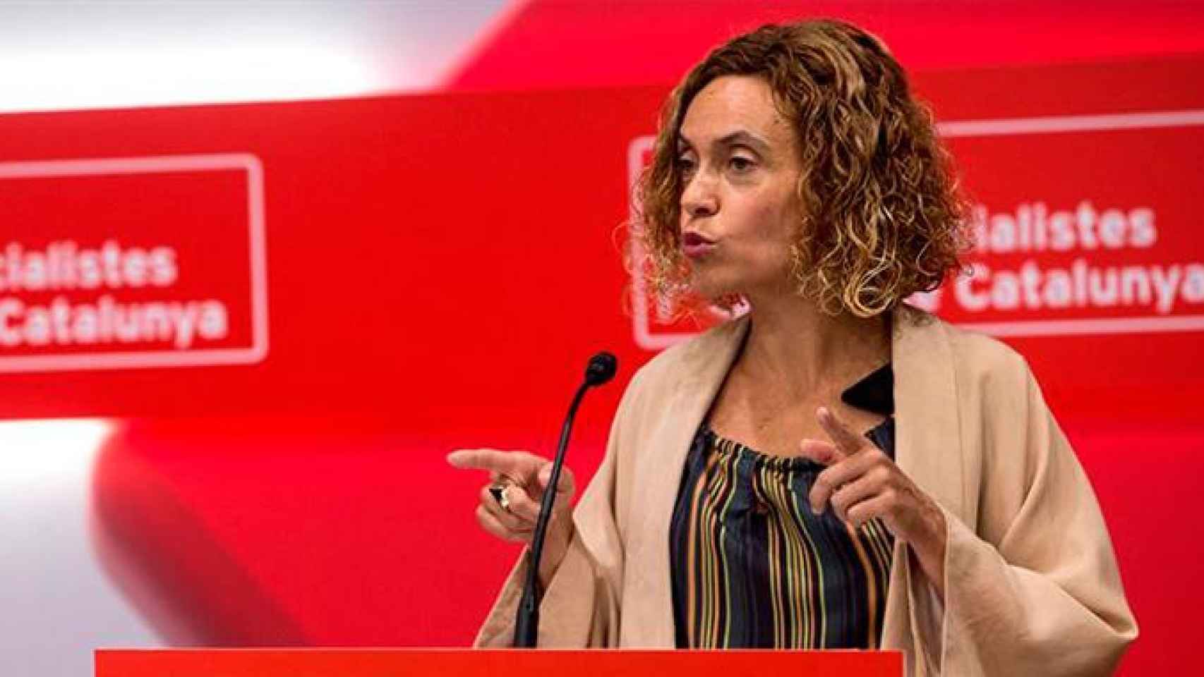 La ministra de Política Territorial y Función Pública, Meritxell Batet, en un acto en Barcelona, Cataluña / EFE