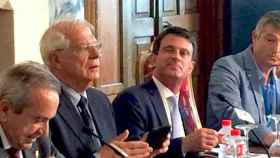 Josep Borrell y Manuel Valls en la UIMP, en Santander / CG