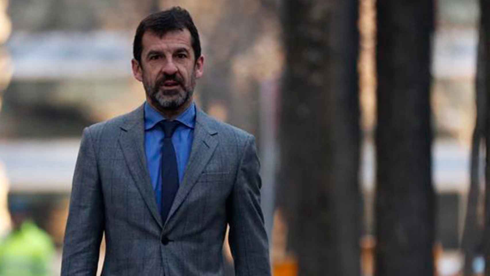 El jefe de los Mossos d'Esquadra, Ferran López, a su llegada al Tribunal Supremo