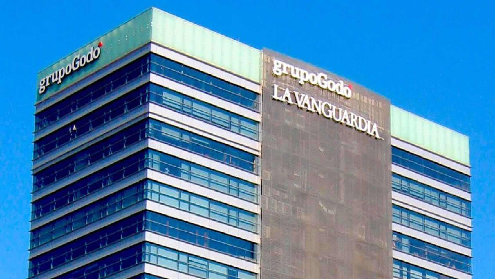 Sede central del Grupo Godó, editor de 'La Vanguardia', en la avenida Diagonal de Barcelona