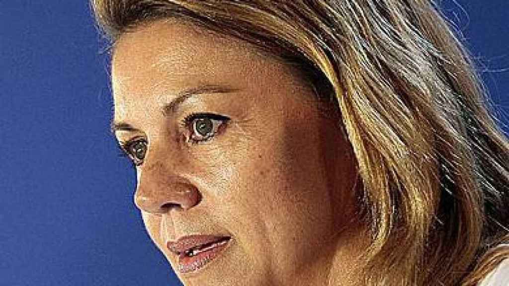 La secretaria general del PP, María Dolores de Cospedal