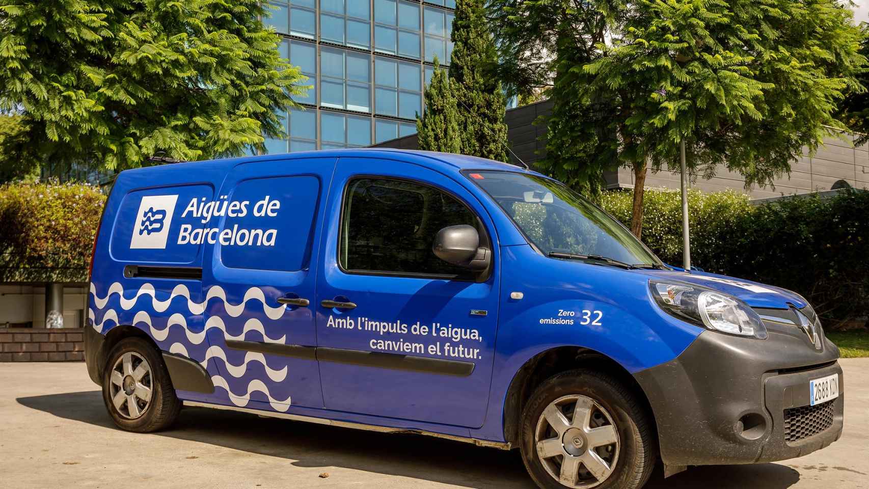 Flota de vehículos eléctricos de Aigües de Barcelona / AIGÜES DE BARCELONA