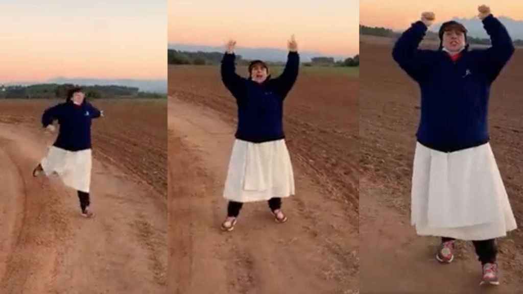 Sor Lucía Caram, en su vídeo por la marcha de Leo Messi del Barça / CG