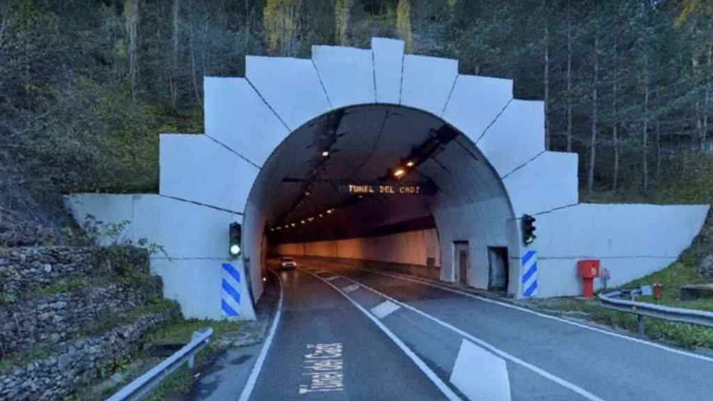 Entrada del túnel del Cadí / GOOGLE MAPS