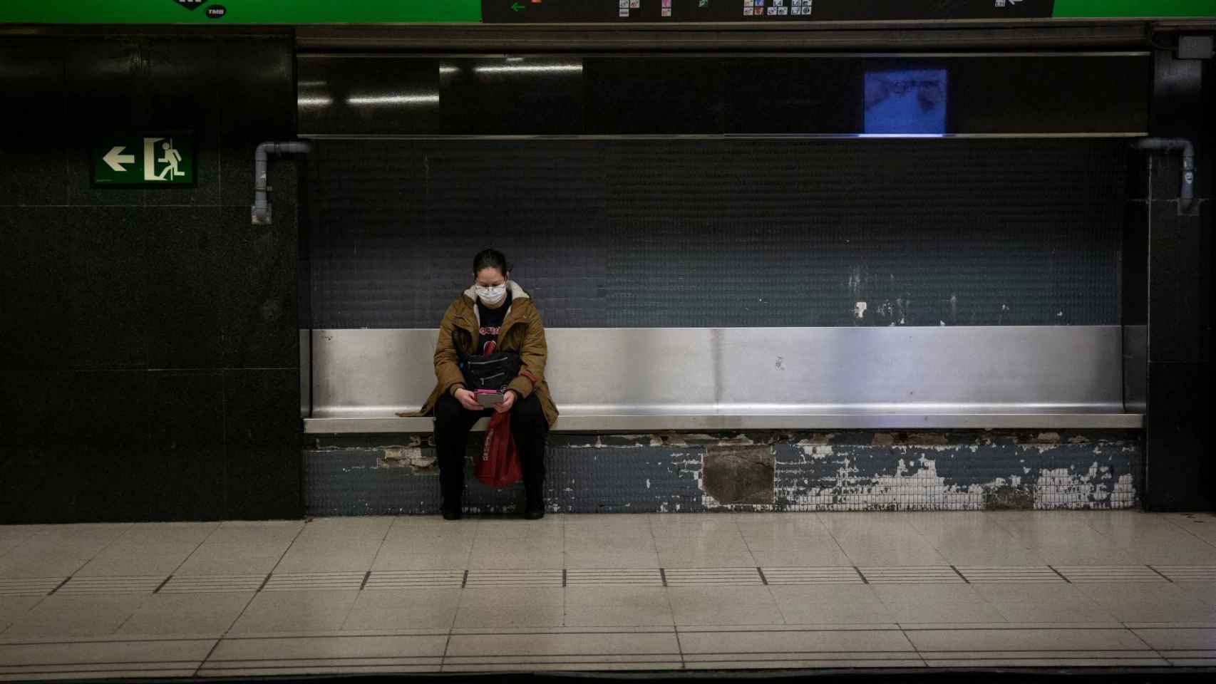 El metro, una de las opciones de transporte público de Barcelona / EP