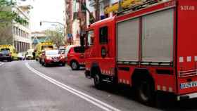 Bomberos trabajando en la extinción de un incendio / GENCAT