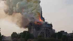 Incendio en Notre Dame