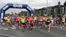 Una foto de la Cursa DIR-Guardia Urbana en Barcelona este domingo Vuelve a celebrarse la Cursa DIR-Guardia Urbana en Barcelona