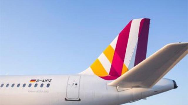 Cola de un Airbus 320 de Germanwings