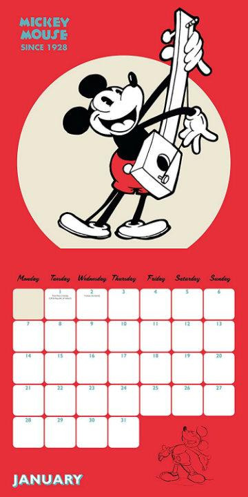 Calendario de Mickey Mouse