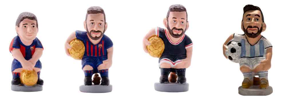 Figura del 'caganer' de Messi