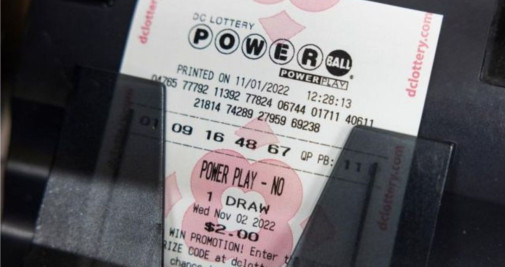 Un boleto de Powerball