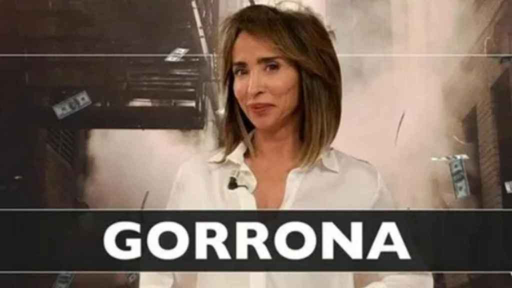 Acusan a María Patiño de ser una gorrona /TELECINCO