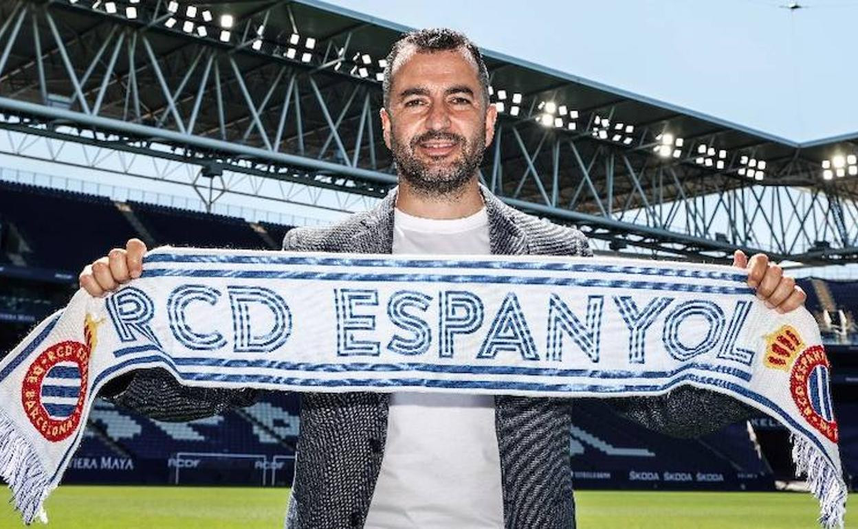 Diego Martínez, entrenador del Espanyol / REDES