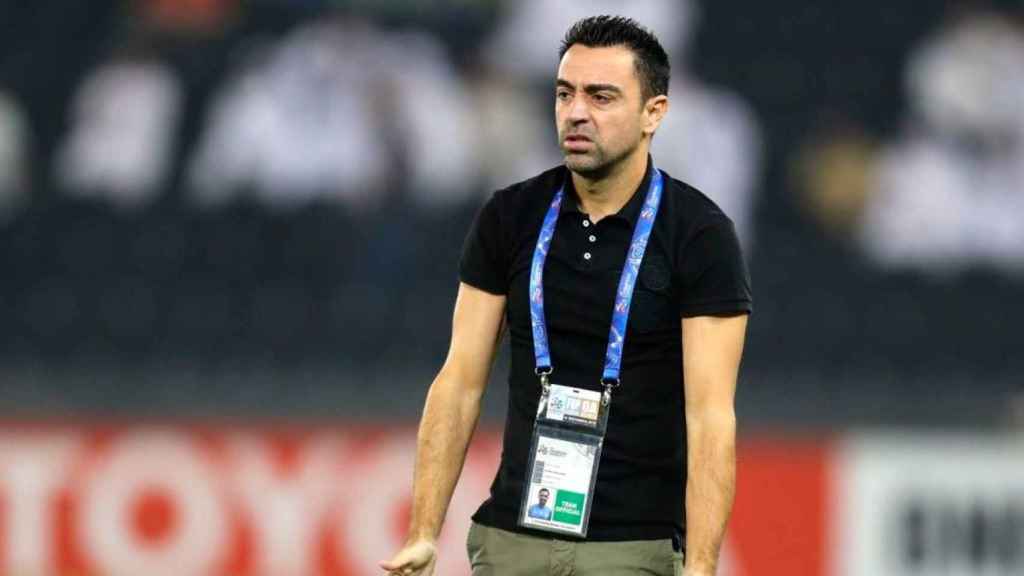 Xavi Hernández, en un partido con el Al-Sadd | EFE