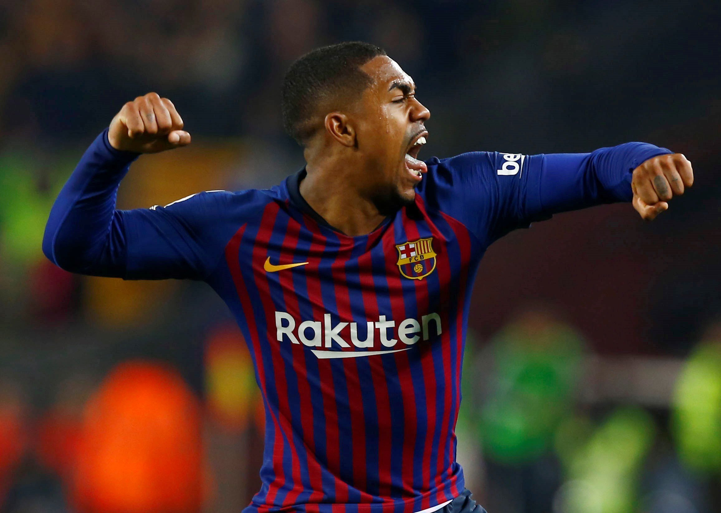 Una foto de Malcom Oliveira celebrando su gol ante el Real Madrid / EFE