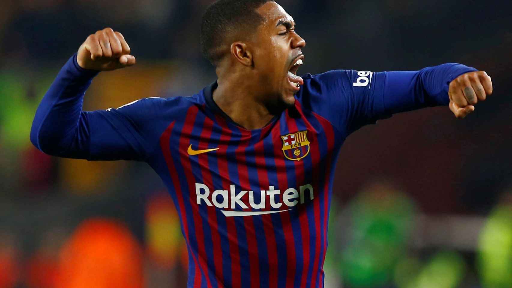 Una foto de Malcom Oliveira celebrando su gol ante el Real Madrid / EFE