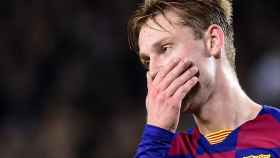 De Jong, en un partido con el Barça | EFE