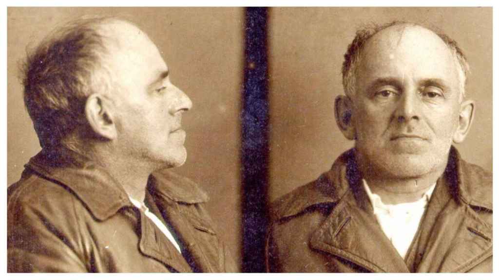 La ficha policial del poeta Ósip Mandelstam