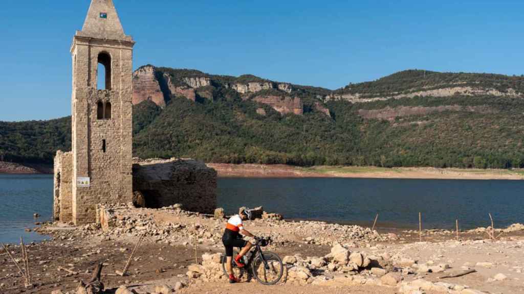 Sequía en el pantano de Sau (Barcelona) / EFE