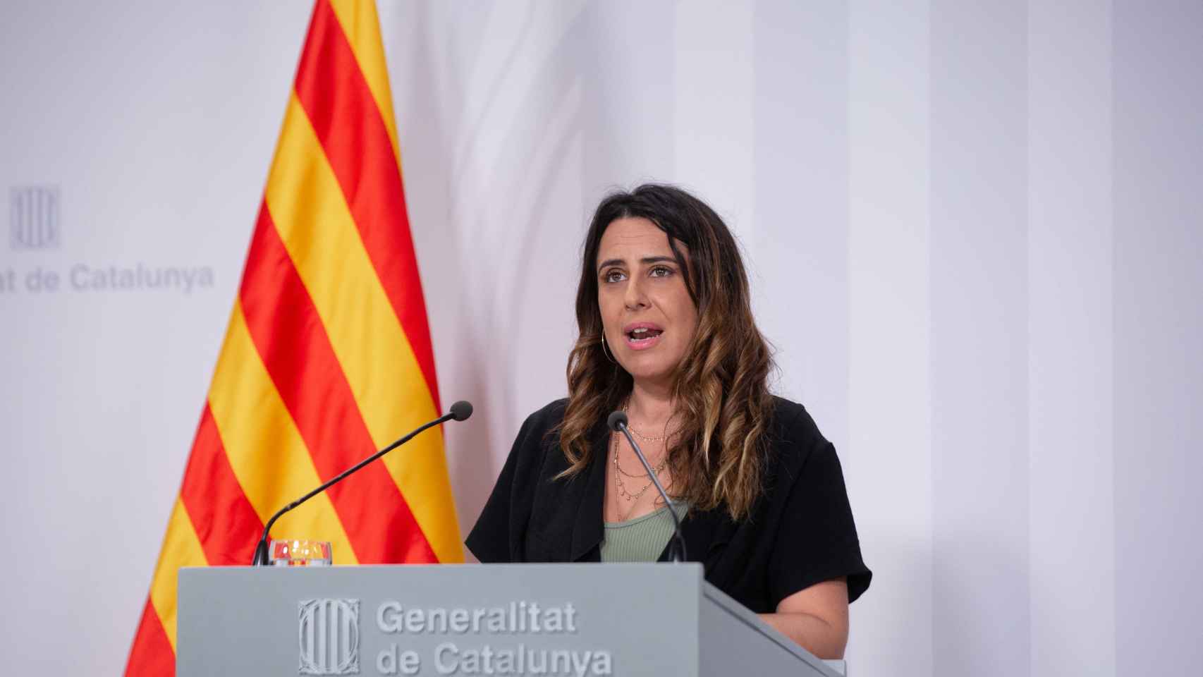 La portavoz del Govern, Patrícia Plaja / EP