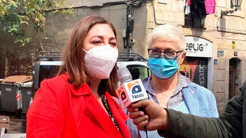 Luiz Guilarte, presidenta del grupo municipal de Ciudadanos en el Ayuntamiento de Barcelona / EP