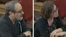 Antonio Baños y Eulàlia Reguant en el Tribunal Supremo / EP