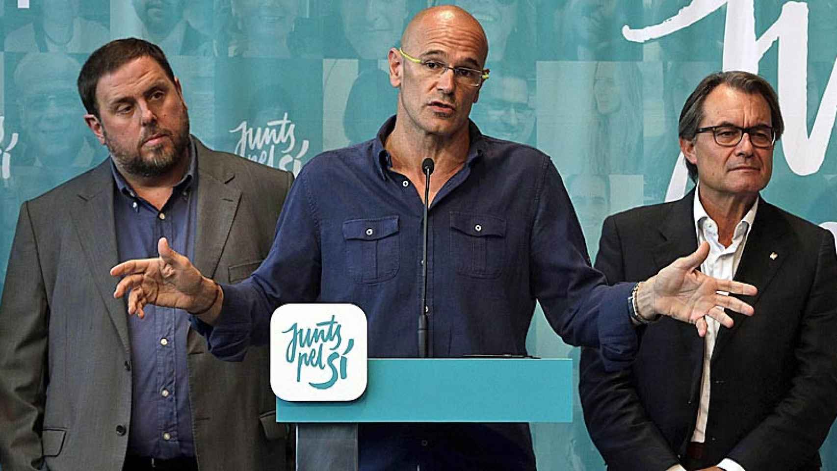 Junqueras, Romeva y Mas