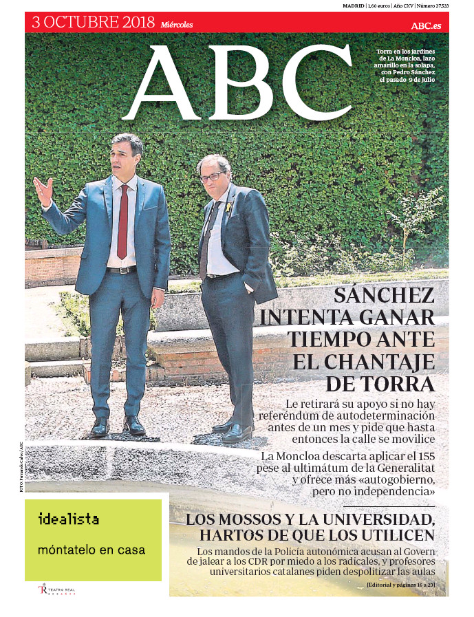 Portada del ABC