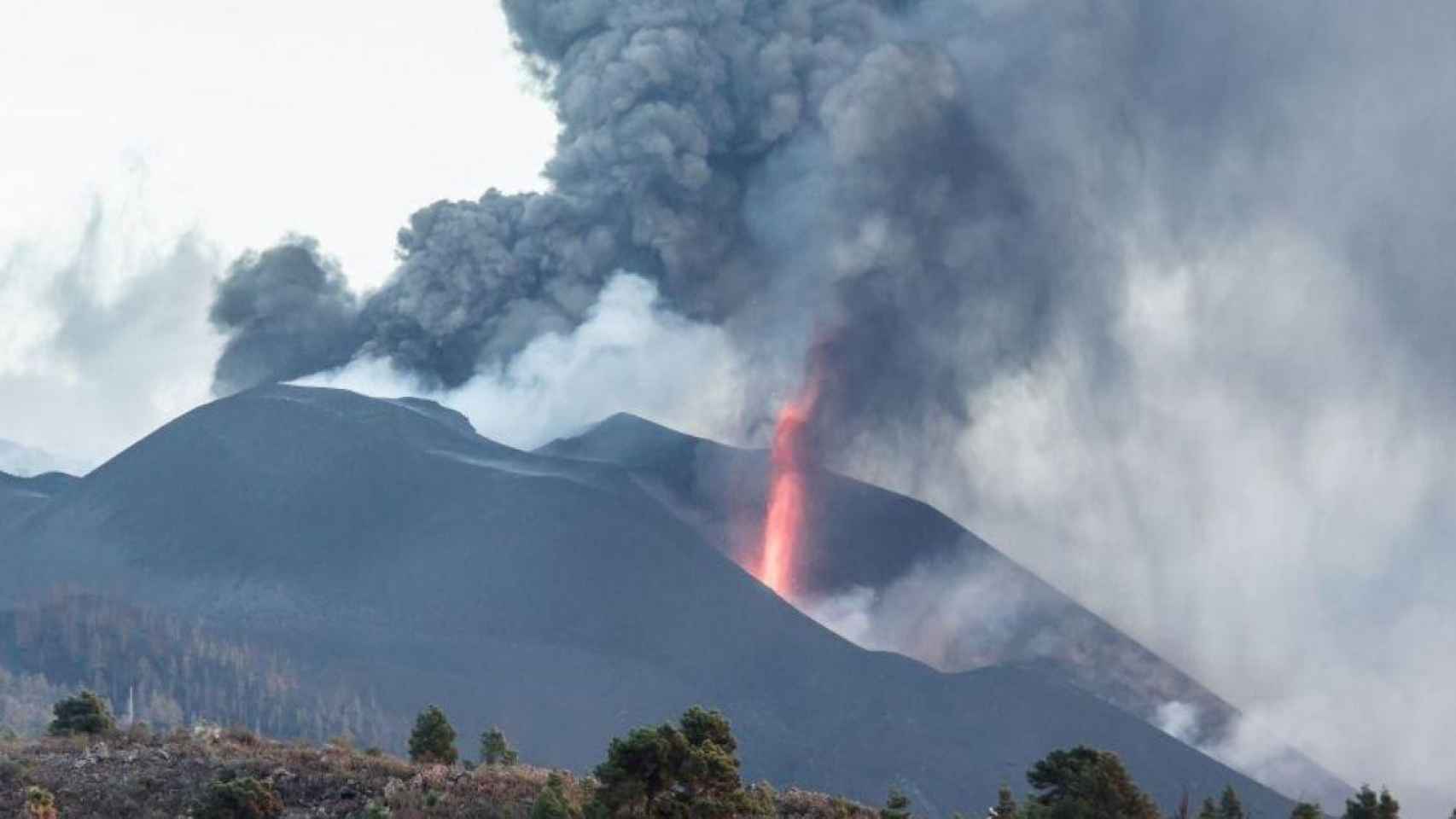 El volcán de La Palma / EP