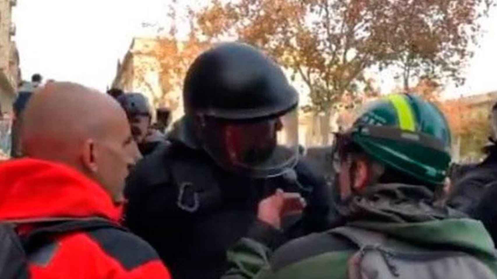 El agente de los Mossos que pronunció la frase la república no existe, idiota/ CG