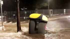 Fotografía de las consecuencias de las fuertes lluvias caídas en Cataluña / TWITTER