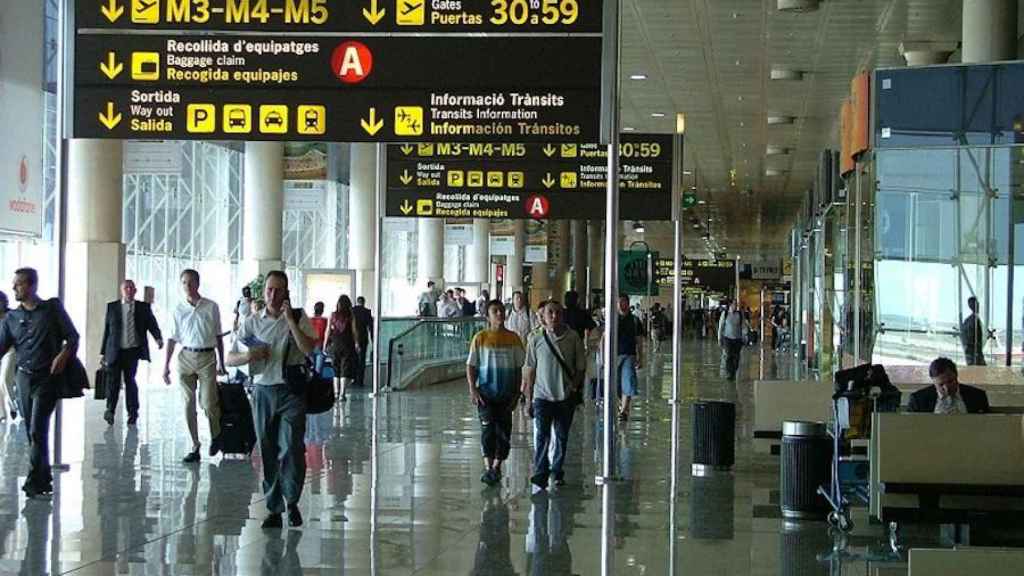 Una foto de archivo del Aeropuerto de El Prat