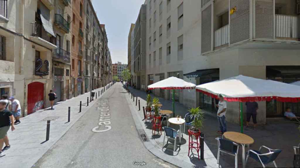 La calle Robadors de Barcelona, del Raval, en el distrito de Ciutat Vella / CG