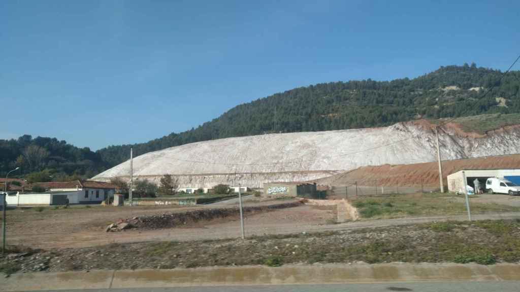 Depósito del Cogulló de residuos de las minas de Iberpotash en Sallent, Barcelona / EP