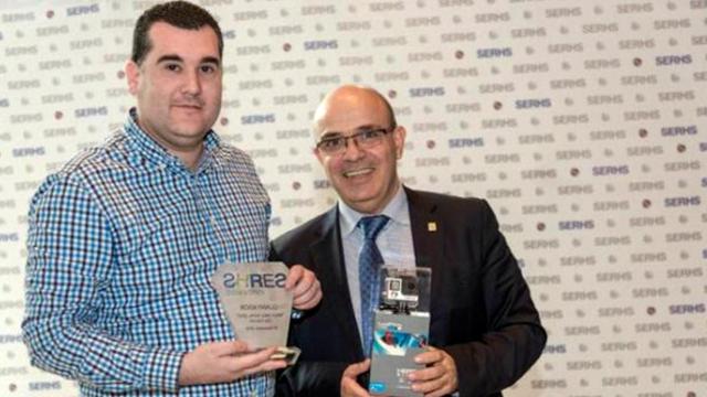 Jordi Bagó (d), presidente del Grupo Serhs / ARCHIVO