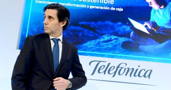 José María Álvarez-Pallete, presidente ejecutivo de Telefónica y nominado a directivo del año / EFE