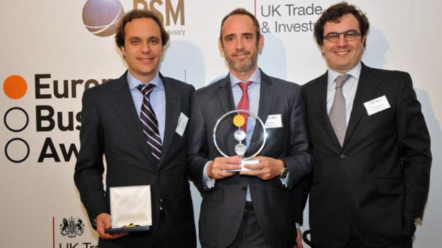 Los tres socios fundadores de Galenicum Health, en una imagen de archivo / Galenicum Health