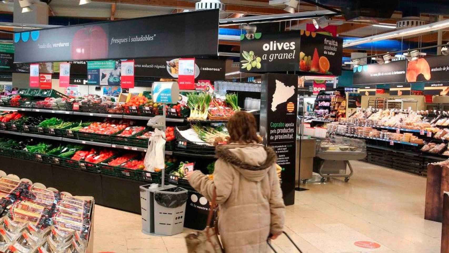 Imagen de un supermercado de Barcelona / CG